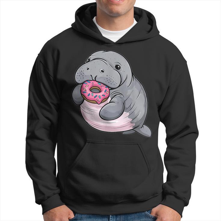 Lamantin Mignon En Forme De Beignet Sweat à capuche