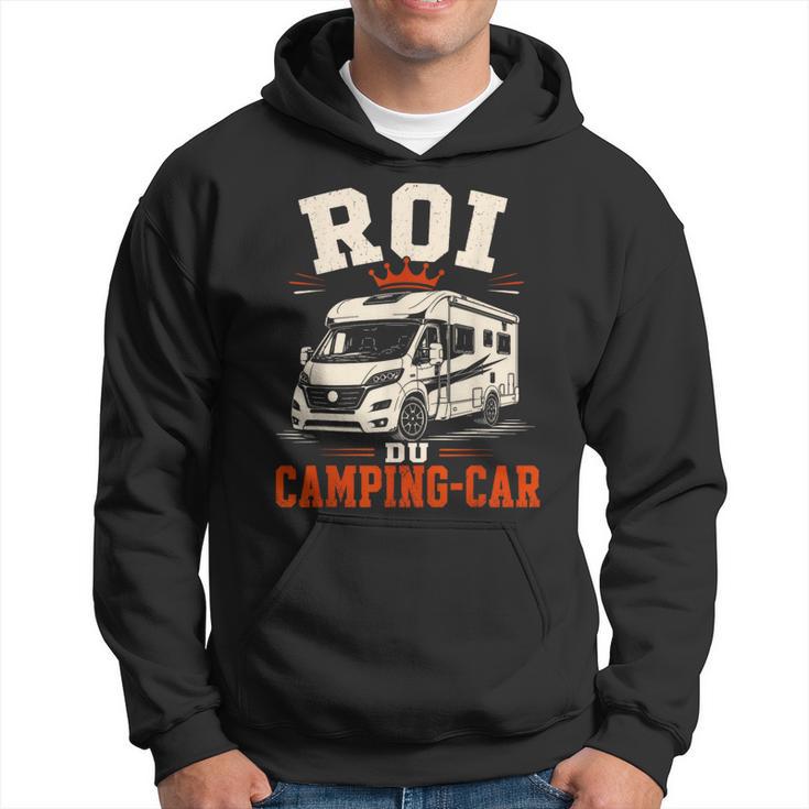 Roi Du Camping-Car Homme Camping-Cariste Humouroyage Sweat à capuche