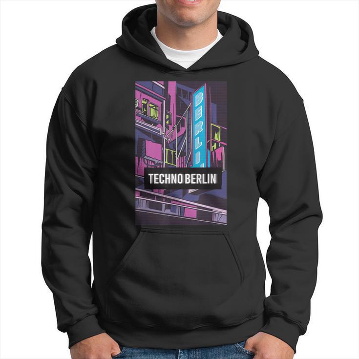 Techno Berlínubsuelo Rave City Idea De Regalo Sudadera