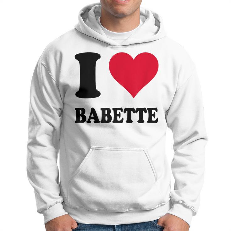 J'aime Babette Sweat à capuche
