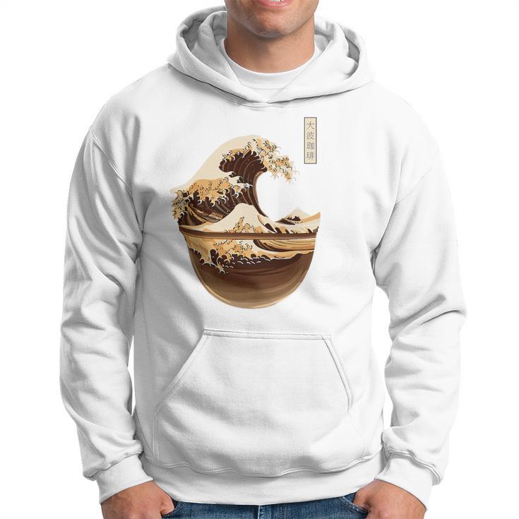 La Gran Ola De Café Divertida Parodiaintage Sudadera