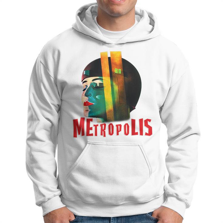 Metropolis Póster De Película Retro De Ciencia Ficción Sudadera