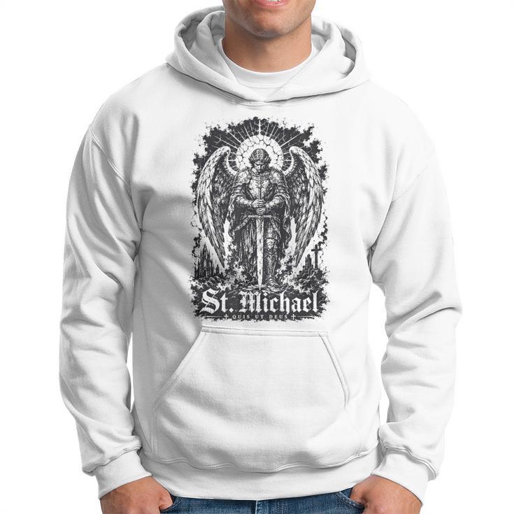 San Miguel Quis Ut Deus Arcángel Protector Sudadera