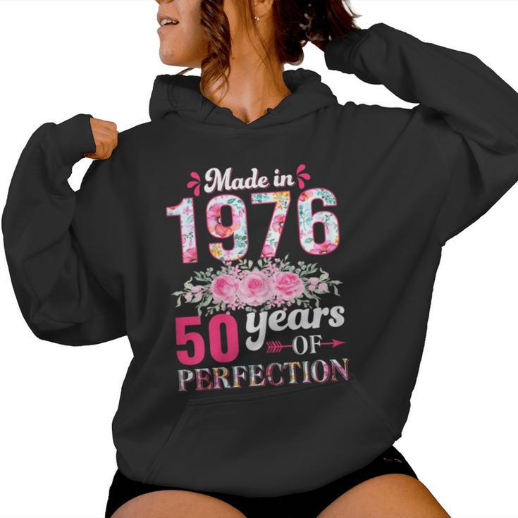 Made In 1976Intage 50Ème Anniversaire 50 Ans Cadeau Sweat à capuche femme