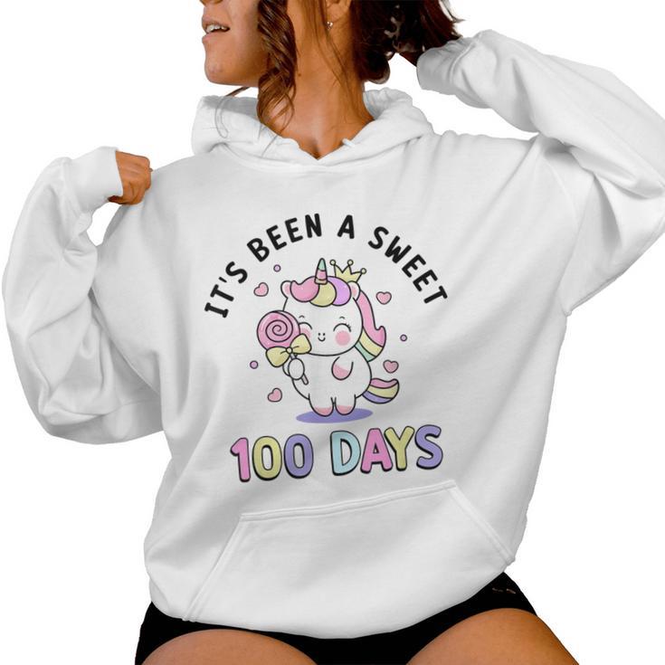 It's Been Aweet 100 Days Ofchool コスチューム ガールズ ユニコーン レディースパーカー