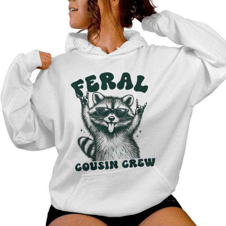 Retro Feral Cousin Crew Summer Vacation Kids Boys Girls Women Hoodie