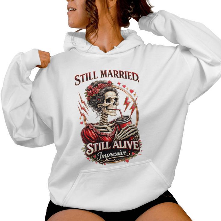 Till Marriedtill Alivequelette Impressionnant Sweat à capuche femme