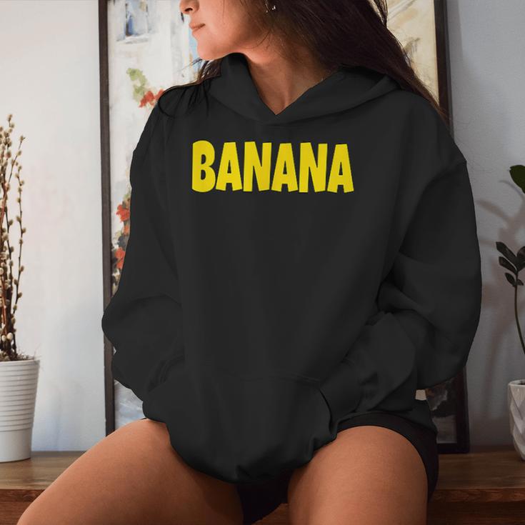 Banana The Word Banana On A コスチューム レディースパーカー 彼女への贈り物
