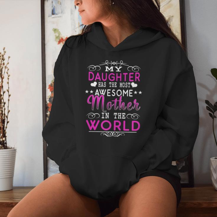Daughter's Most Awesome Mother Christmas Ideas For Mom Women Hoodie Gifts for Her