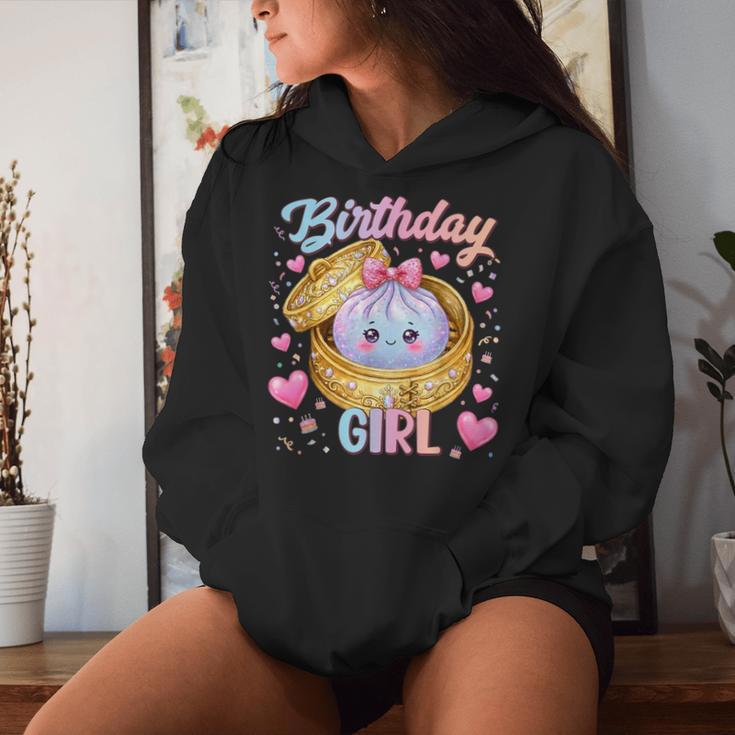 Happy Birthday Girl Kawaii Dumpling Anime Birthday Party Women Hoodie Gifts for Her
