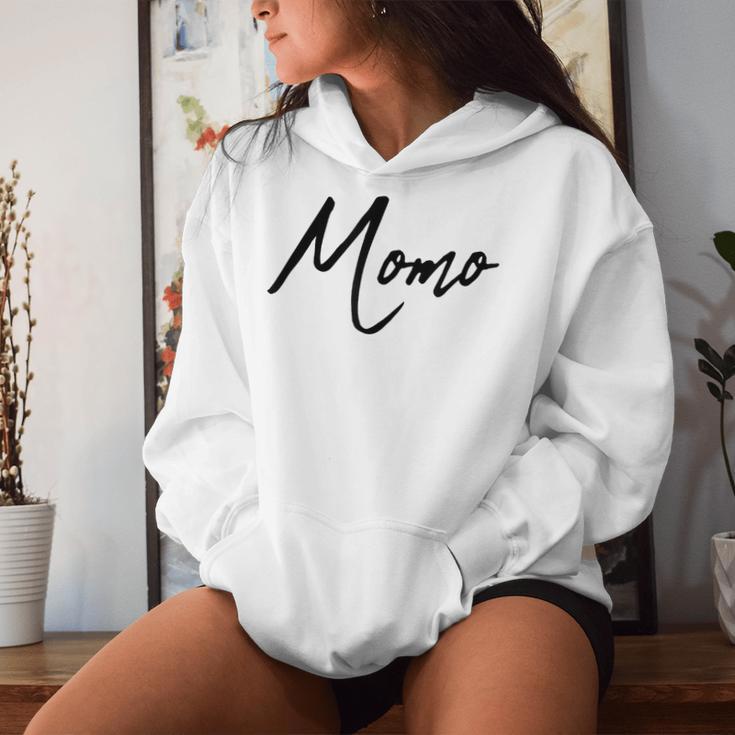 Beautiful Handwritten Font Momo Calligraphy レディースパーカー 彼女への贈り物