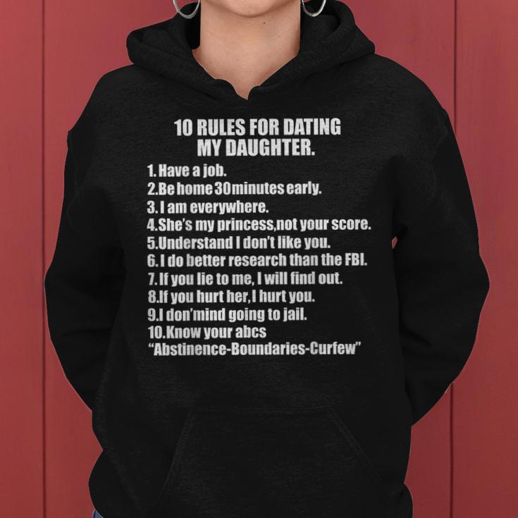 10 Rules Dating My Daughter 過保護 お父さん 保護 レディースパーカー