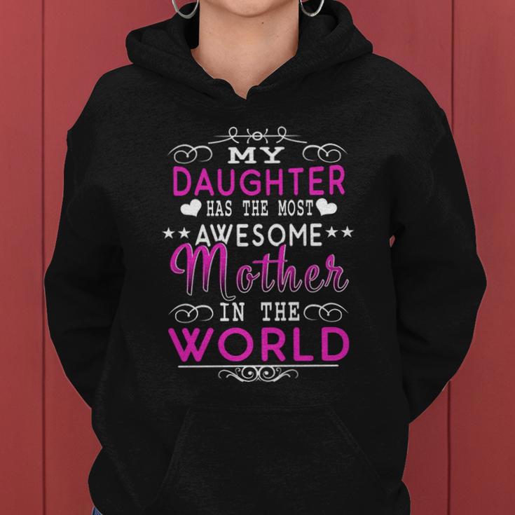 Daughter's Most Awesome Mother Christmas Ideas For Mom Women Hoodie