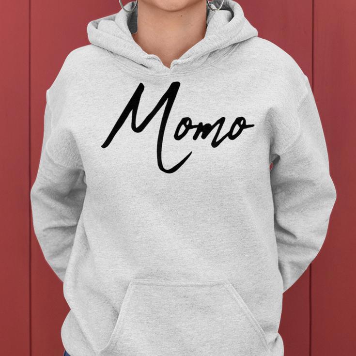 Beautiful Handwritten Font Momo Calligraphy レディースパーカー