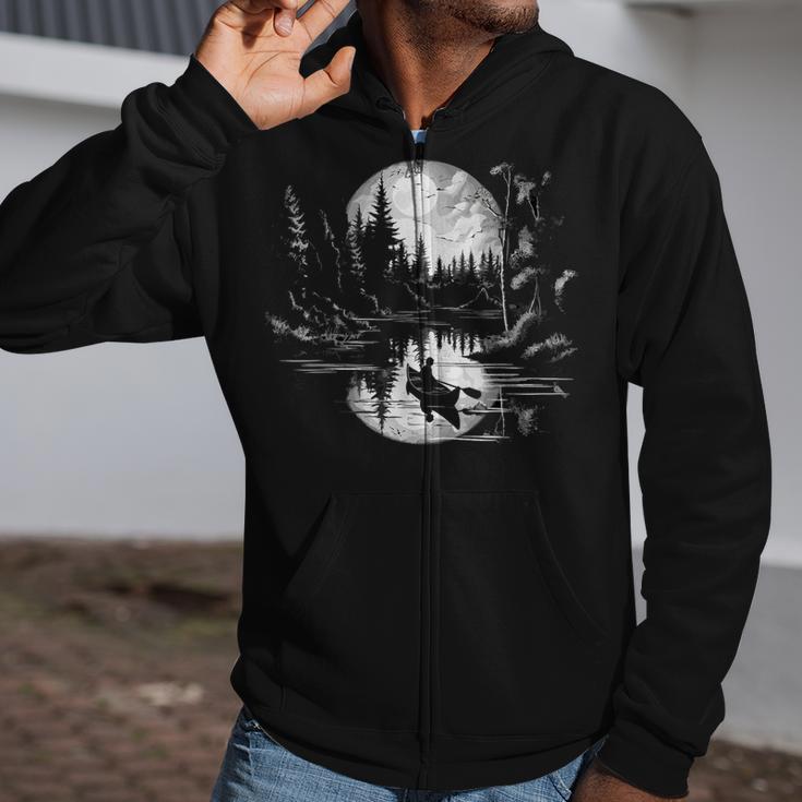 Canoe Canadian Canoeists Nature Canoe Zip Up Hoodie Canoe Canadian Canoeists Nature Canoe Zip Up Hoodie