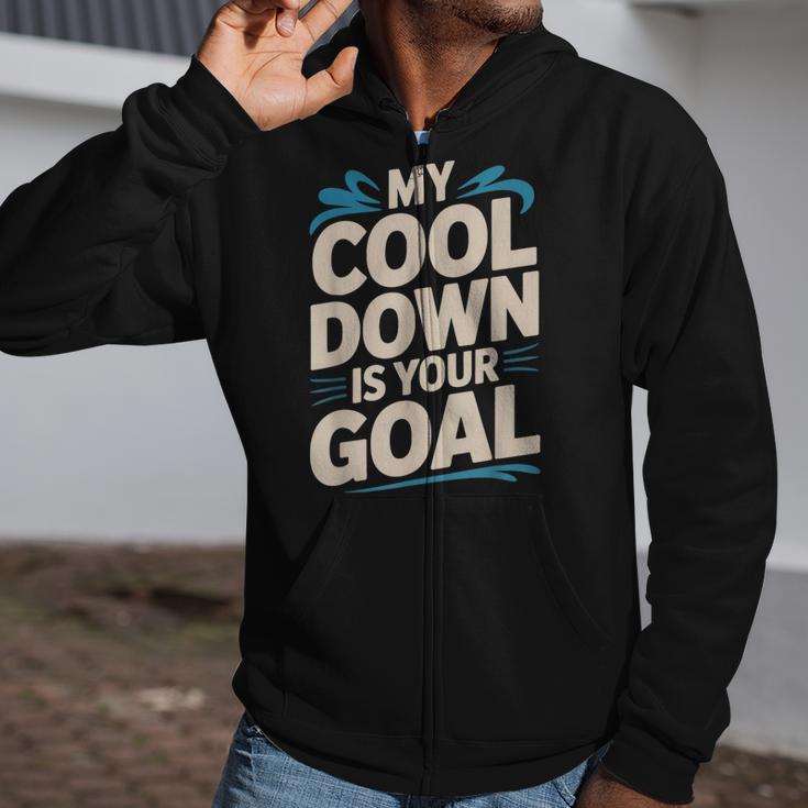 Masters Swimmer Cool Down Workout Humor Bold Swimming Zip Up Hoodie Masters Swimmer Cool Down Workout Humor Bold Swimming Zip Up Hoodie