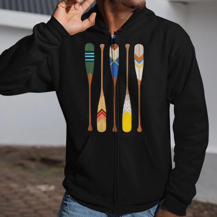 Paddle Canoe Zip Up Hoodie Paddle Canoe Zip Up Hoodie