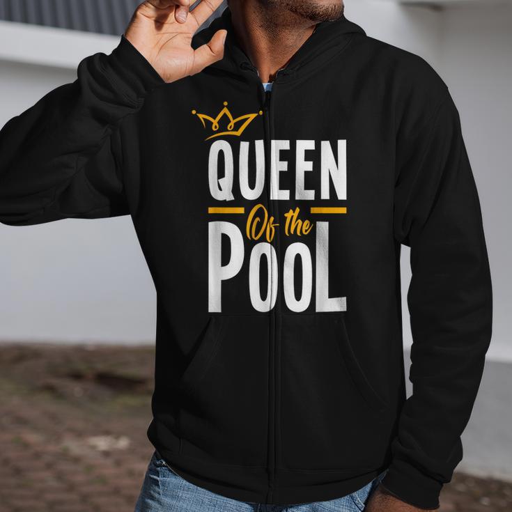 Queen Of The Pool Swimmers Swimming Swimmer Zip Up Hoodie Queen Of The Pool Swimmers Swimming Swimmer Zip Up Hoodie
