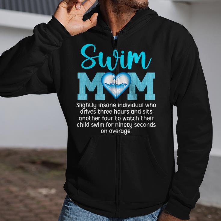 Swim Mom Definition Swim Mama Swimming Mom Of A Swimmer Mom Zip Up Hoodie Swim Mom Definition Swim Mama Swimming Mom Of A Swimmer Mom Zip Up Hoodie