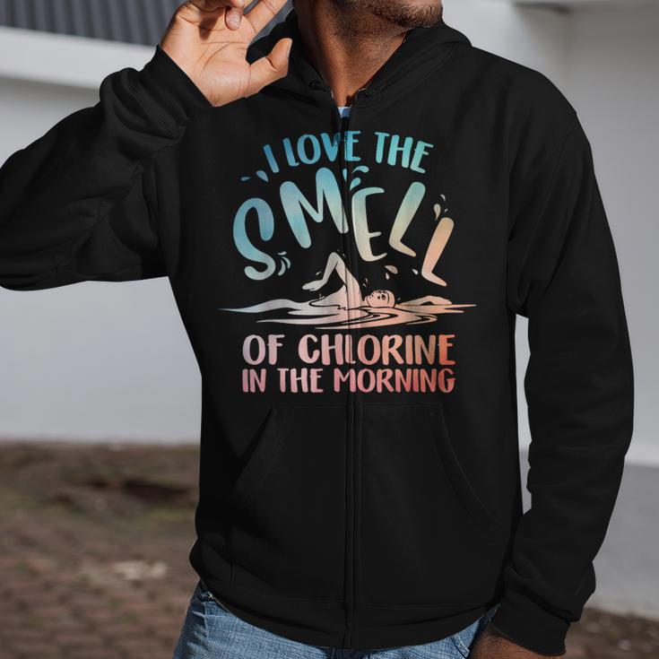 Swimmer Art For Men Women Swim Team Coach Swimming Zip Up Hoodie Swimmer Art For Men Women Swim Team Coach Swimming Zip Up Hoodie