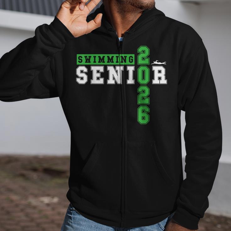 Swimming Senior Night Swim Senior 2026 Graduation 33 Zip Up Hoodie Swimming Senior Night Swim Senior 2026 Graduation 33 Zip Up Hoodie