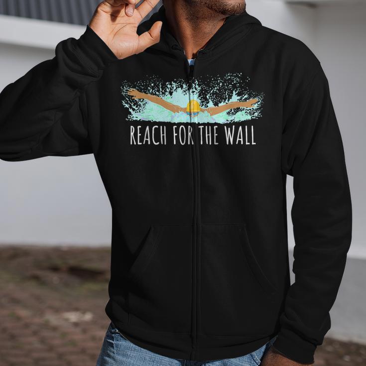 Swimming Swim Team Gear For a Swimmer Quote Saying Zip Up Hoodie Swimming Swim Team Gear For a Swimmer Quote Saying Zip Up Hoodie