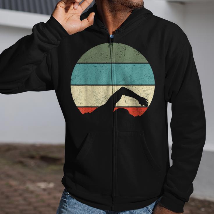 Swimming Zip Up Hoodie