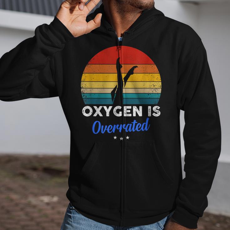 Synchronized Swimming Oxygen Is Overrated Zip Up Hoodie