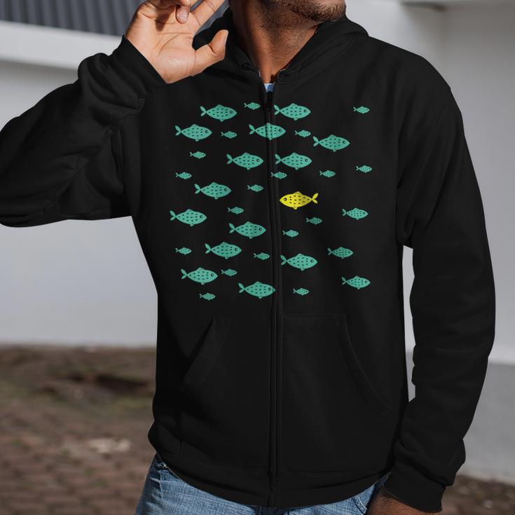Women's Swimming Against The Current Motivational Inspiration Zip Up Hoodie Women's Swimming Against The Current Motivational Inspiration Zip Up Hoodie