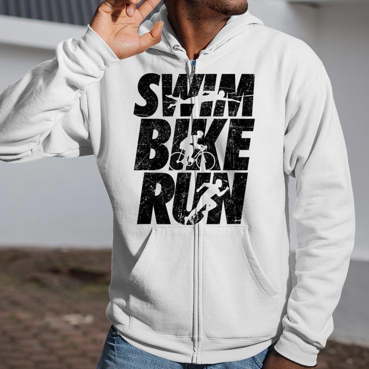 Swimming Cycling Running Triathlon Running Swimming Zip Up Hoodie Swimming Cycling Running Triathlon Running Swimming Zip Up Hoodie