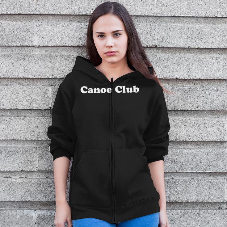 Canoe Club Zip Up Hoodie