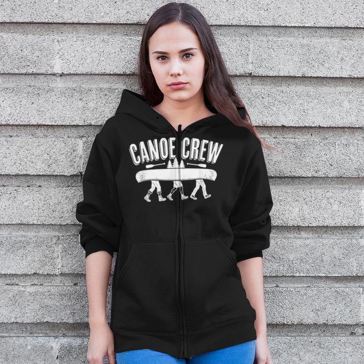 Canoe Crew Canoeing Zip Up Hoodie