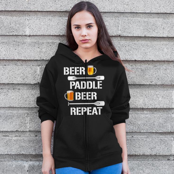 Canoe Kayak Tees Beer Paddle Repeat T-Shirt Zip Up Hoodie Canoe Kayak Tees Beer Paddle Repeat T-Shirt Zip Up Hoodie