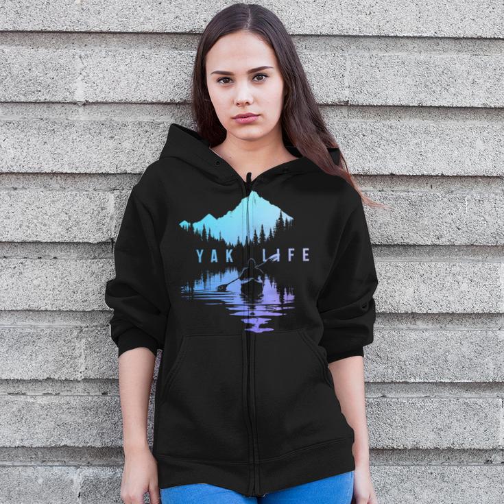 Kayak Kayak Vintage Mountains Canoe Kayak Zip Up Hoodie Kayak Kayak Vintage Mountains Canoe Kayak Zip Up Hoodie