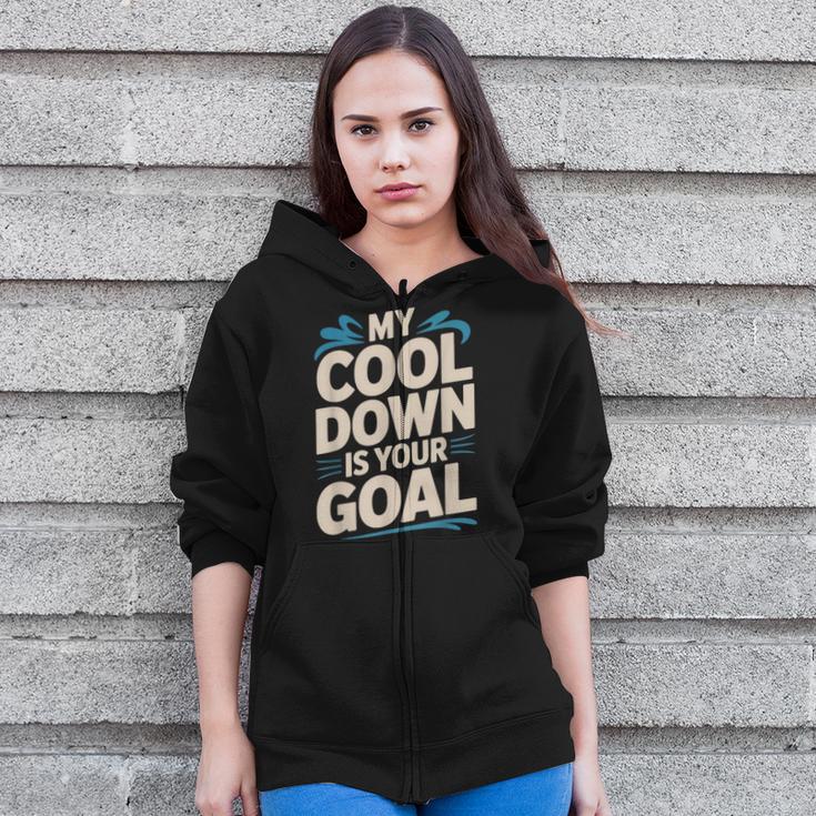 Masters Swimmer Cool Down Workout Humor Bold Swimming Zip Up Hoodie Masters Swimmer Cool Down Workout Humor Bold Swimming Zip Up Hoodie