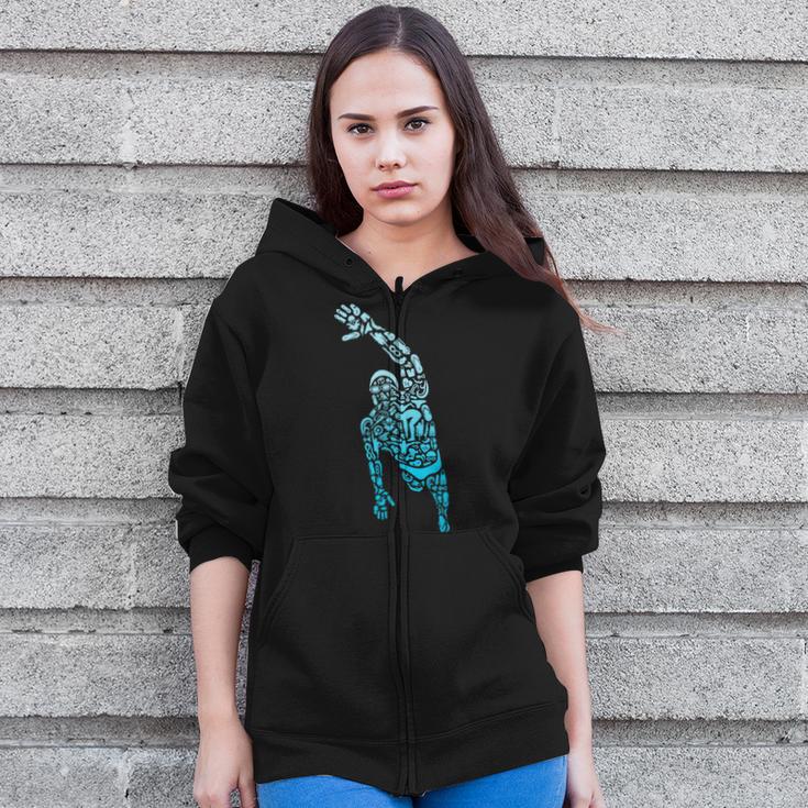 Swim Sport Athletes Swimmer Dad Boys Competitive Swimming Zip Up Hoodie Swim Sport Athletes Swimmer Dad Boys Competitive Swimming Zip Up Hoodie