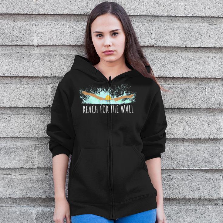 Swimming Swim Team Gear For a Swimmer Quote Saying Zip Up Hoodie Swimming Swim Team Gear For a Swimmer Quote Saying Zip Up Hoodie