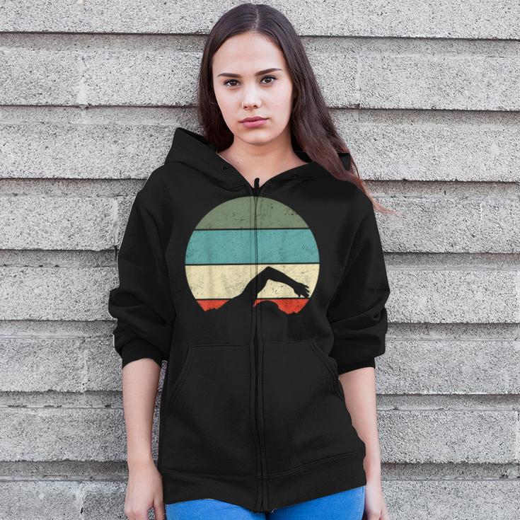 Swimming Zip Up Hoodie