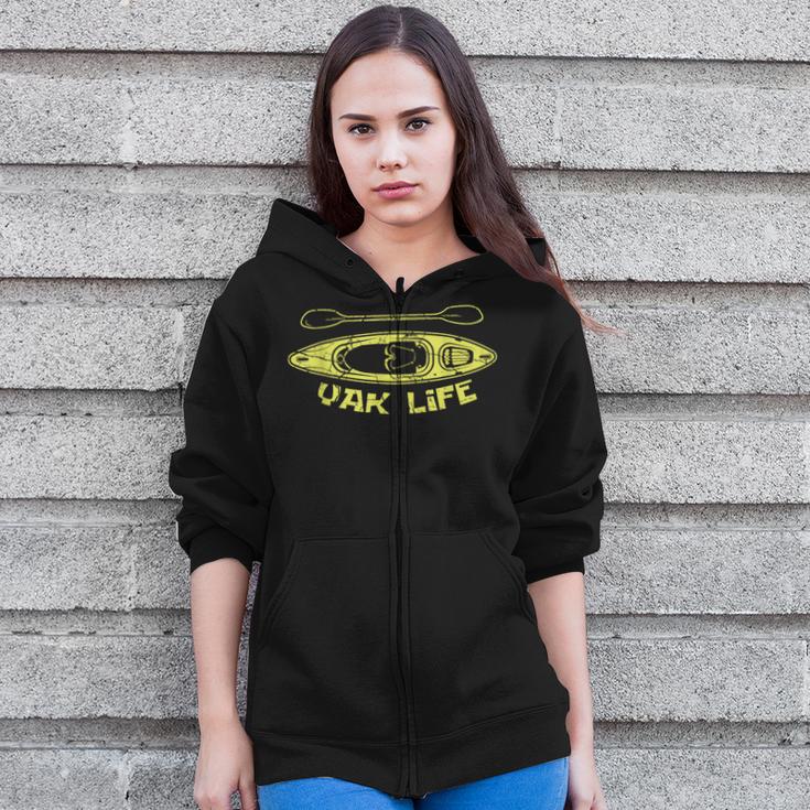 Yak Life Kayaker Or Canoeist Zip Up Hoodie Yak Life Kayaker Or Canoeist Zip Up Hoodie