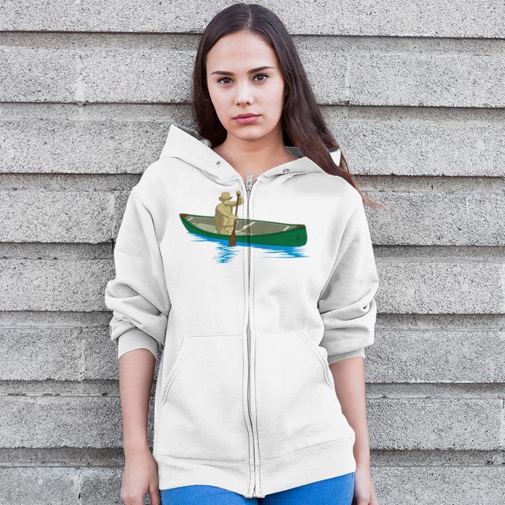 Canadian Canoe Yoke Canoeing Raglan Baseball Tee Zip Up Hoodie Canadian Canoe Yoke Canoeing Raglan Baseball Tee Zip Up Hoodie