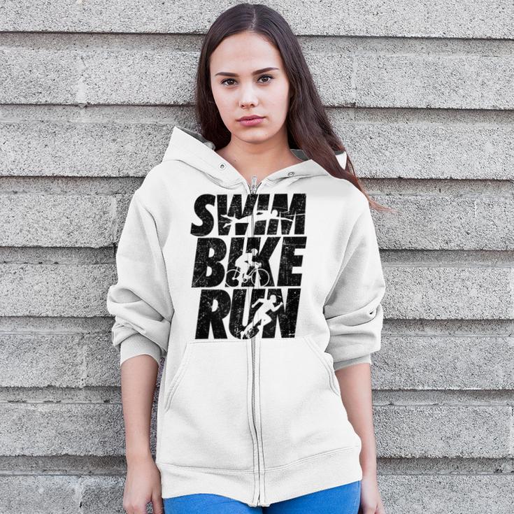Swimming Cycling Running Triathlon Running Swimming Zip Up Hoodie Swimming Cycling Running Triathlon Running Swimming Zip Up Hoodie