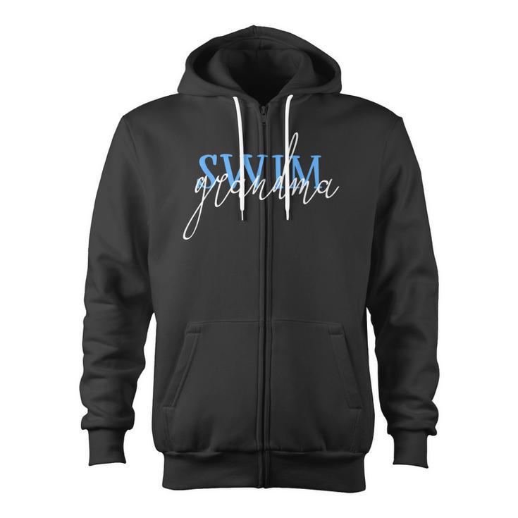 Swim Swimmer Love Swimming Shirt Sport Grandma Zip Up Hoodie