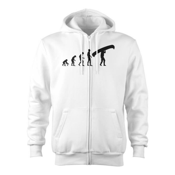 Canoe Evolution Canoeing Shirt T-Shirt Zip Up Hoodie, trending gift