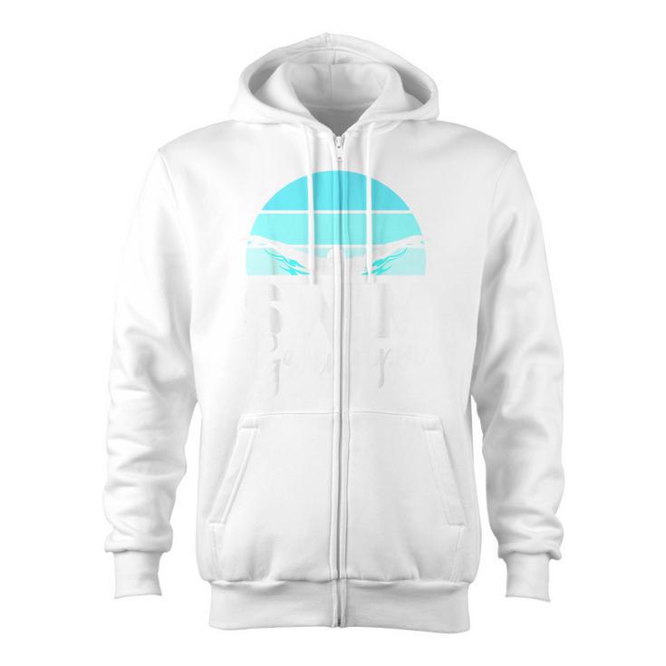 Swim Team Shirt Grandpa Papa Swimming Meet Swimmer Zip Up Hoodie