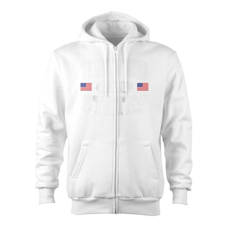 United States Canoe Canoeing Raglan Baseball Tee Zip Up Hoodie