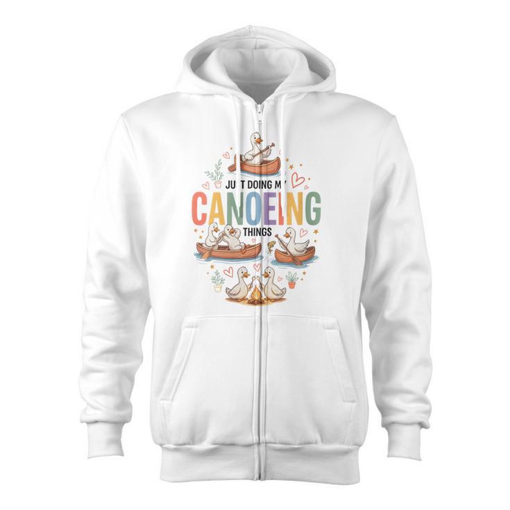 Women's Canoeing Canoe Paddle Water Flatwater Recreational Zip Up Hoodie