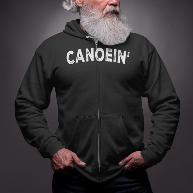 Canoein' Zip Up Hoodie