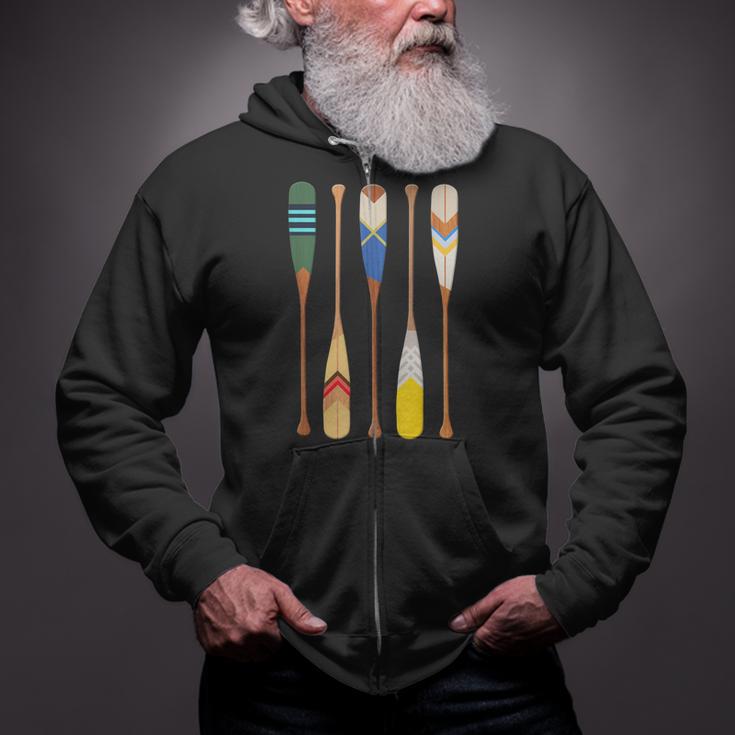 Paddle Canoe Zip Up Hoodie Paddle Canoe Zip Up Hoodie