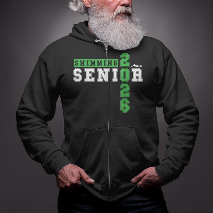 Swimming Senior Night Swim Senior 2026 Graduation 33 Zip Up Hoodie Swimming Senior Night Swim Senior 2026 Graduation 33 Zip Up Hoodie