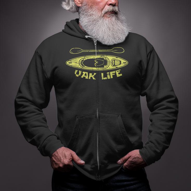Yak Life Kayaker Or Canoeist Zip Up Hoodie Yak Life Kayaker Or Canoeist Zip Up Hoodie